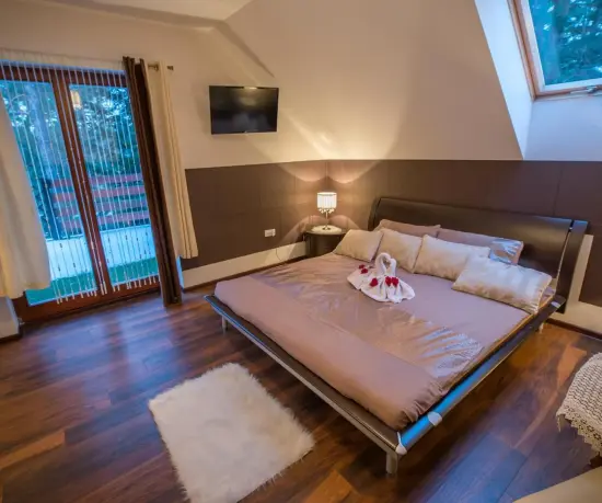 Grafika Stylová ložnice v hotelu Dolce Vita