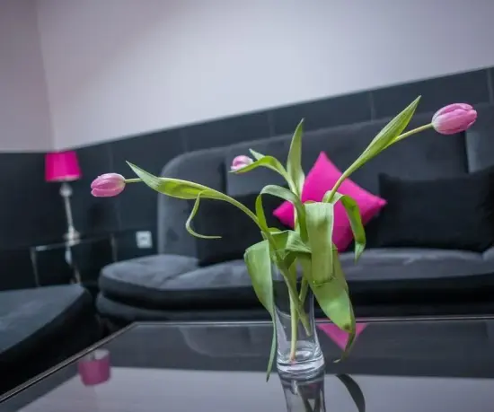 Grafika Elegantní interiér hotelového pokoje Dolce Vita