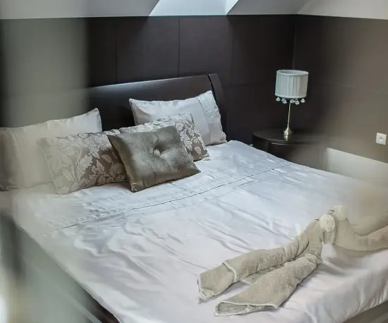 Grafika Moderní ložnice – hotel Dolce Vita Ustroń
